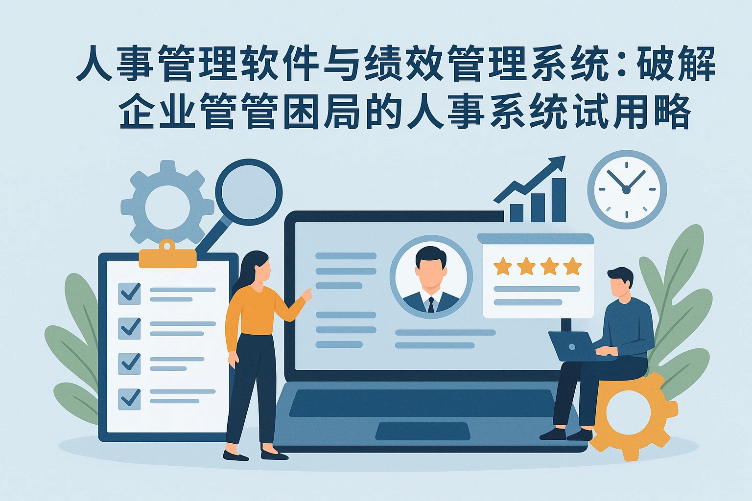 人事管理软件与绩效管理系统：破解企业管理困局的有效人事系统试用策略