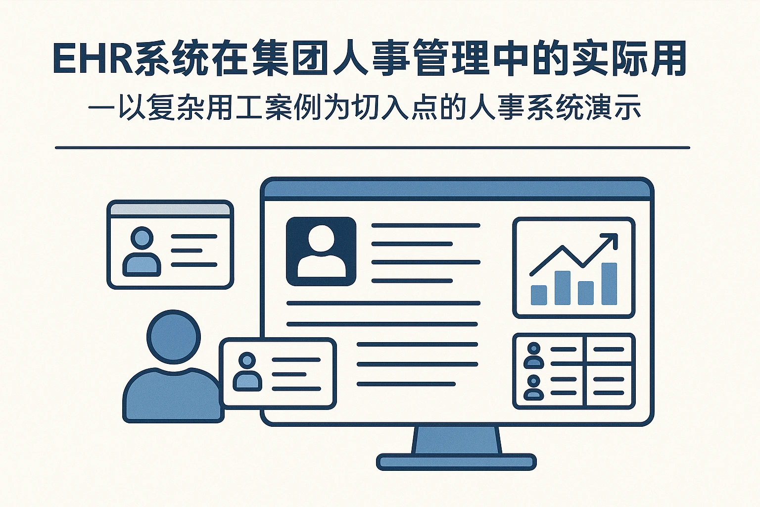 EHR系统在集团人事管理中的实际应用——以复杂用工案例为切入点的人事系统演示