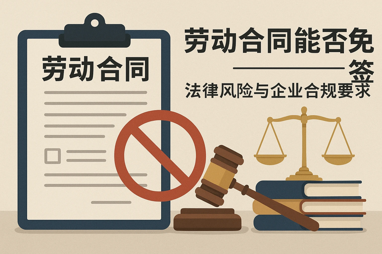 劳动合同能否免签——法律风险与企业合规要求