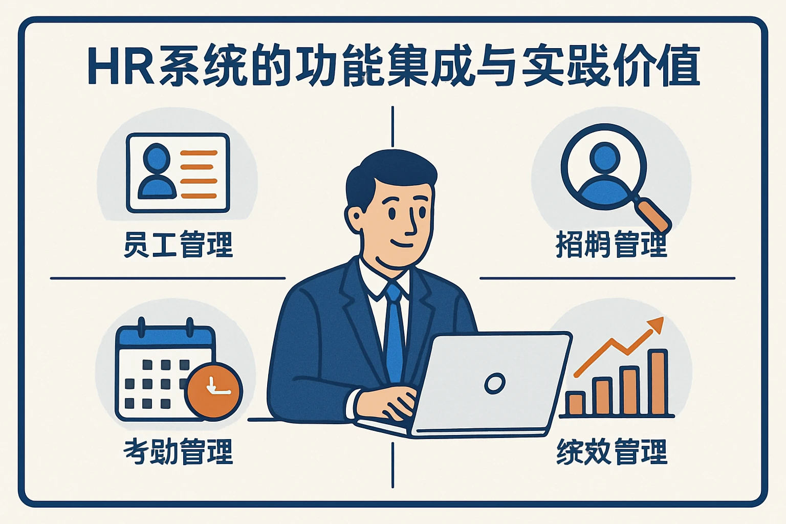 HR系统的功能集成与实践价值