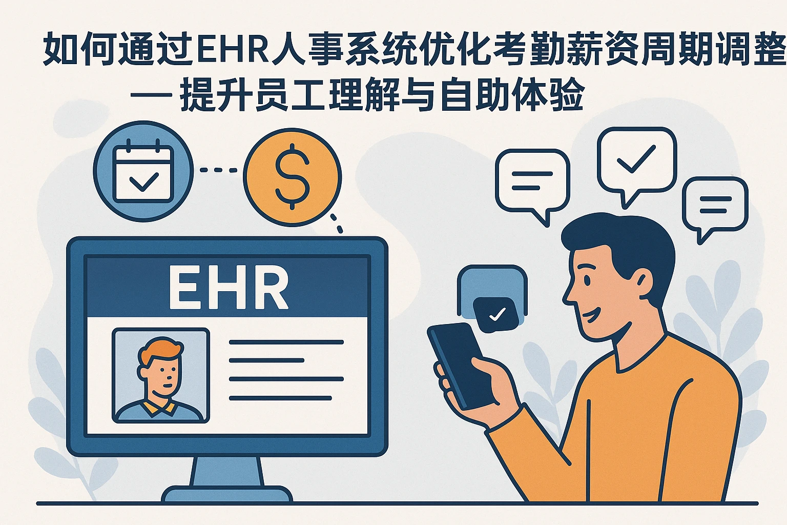 如何通过EHR人事系统优化考勤薪资周期调整——提升员工理解与自助体验
