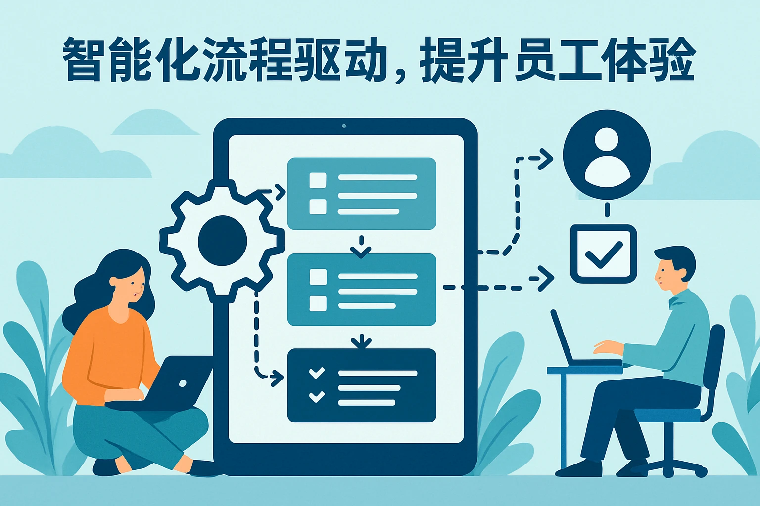 智能化流程驱动，提升员工体验