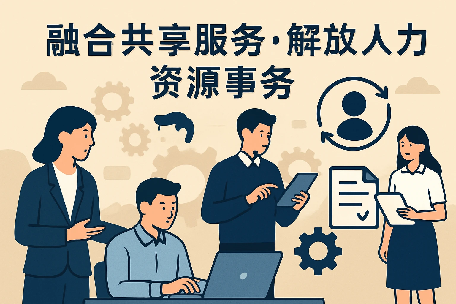 融合共享服务・解放人力资源事务