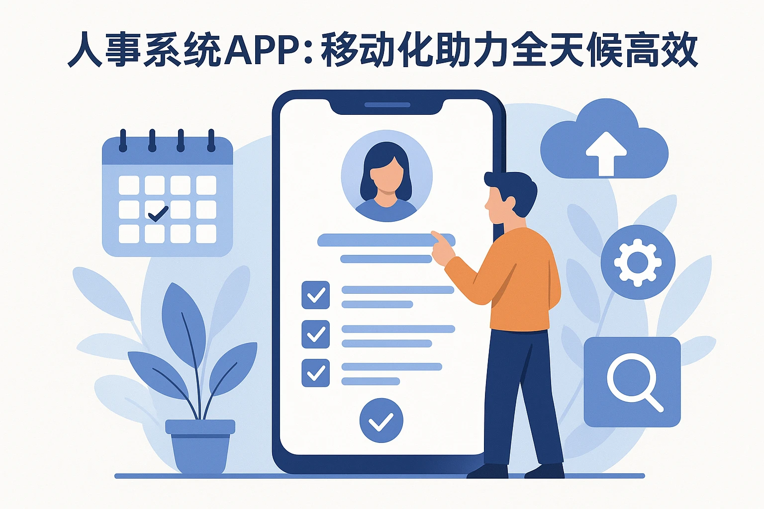 2. 人事系统APP：移动化助力全天候高效管理