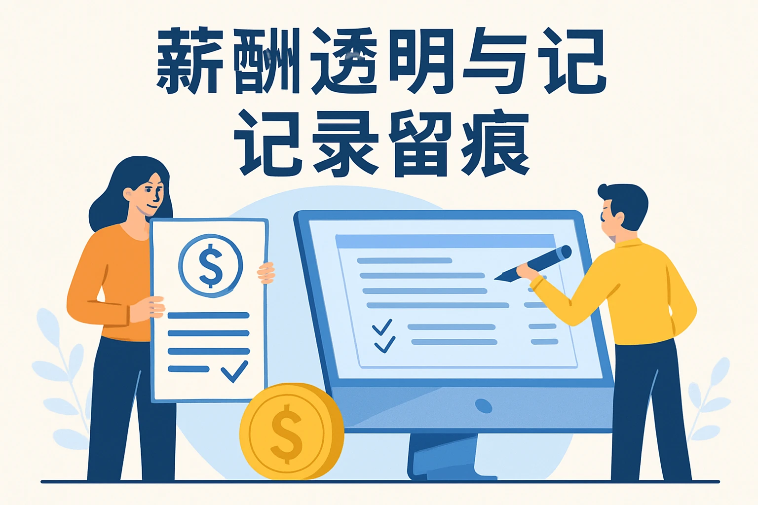 薪酬透明与记录留痕