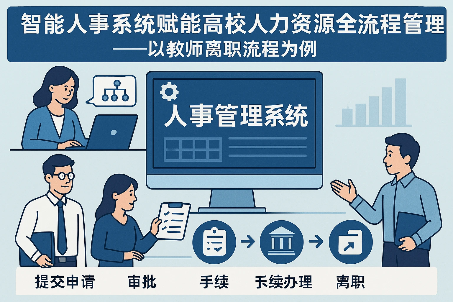 智能人事系统赋能高校人力资源全流程管理——以教师离职流程为例