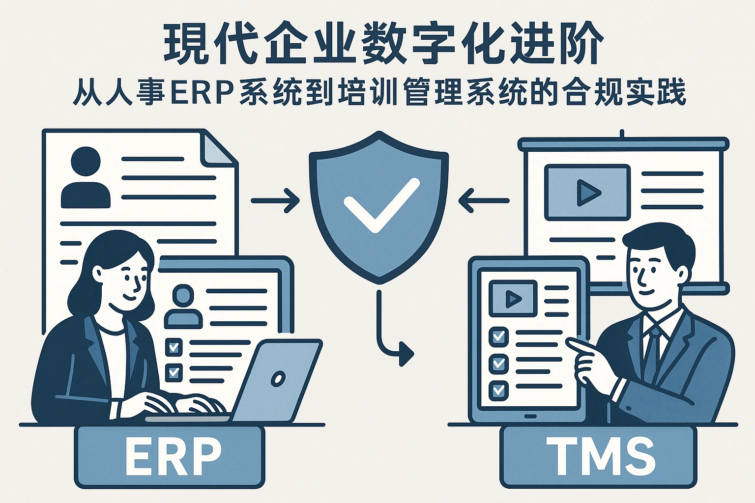 现代企业数字化进阶——从人事ERP系统到培训管理系统的合规实践