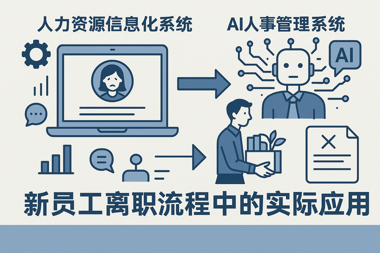 人力资源信息化系统与AI人事管理系统在新员工离职流程中的实际应用