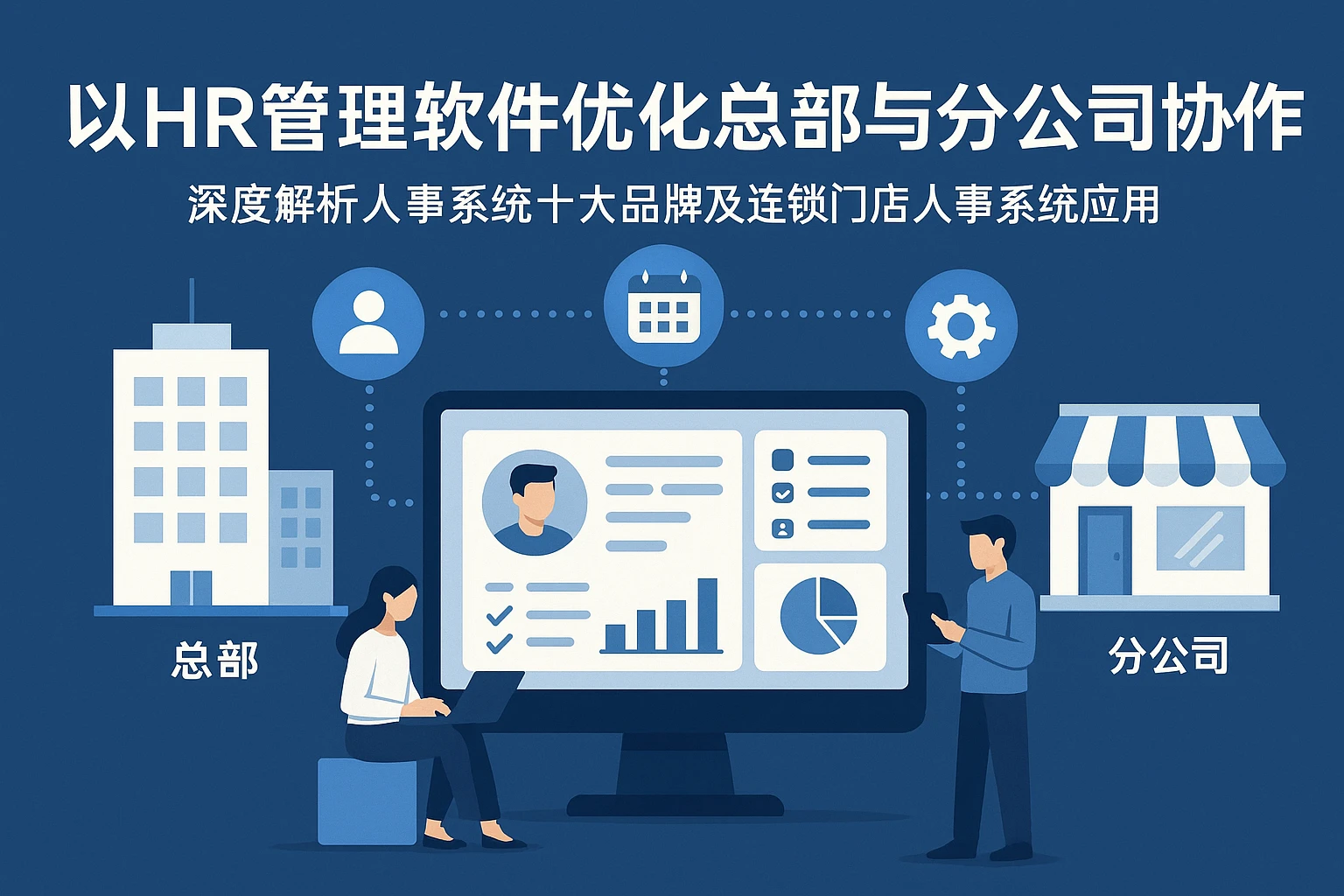 以HR管理软件优化总部与分公司协作 —— 深度解析人事系统十大品牌及连锁门店人事系统应用