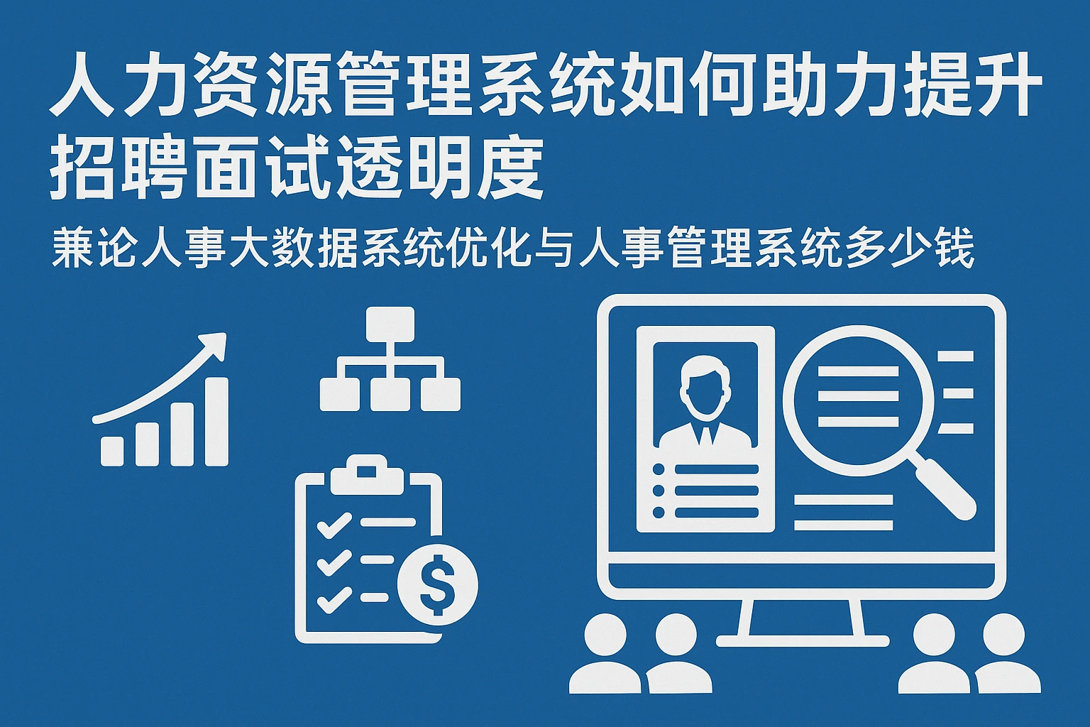 人力资源管理系统如何助力提升招聘面试透明度——兼论人事大数据系统优化与人事管理系统多少钱