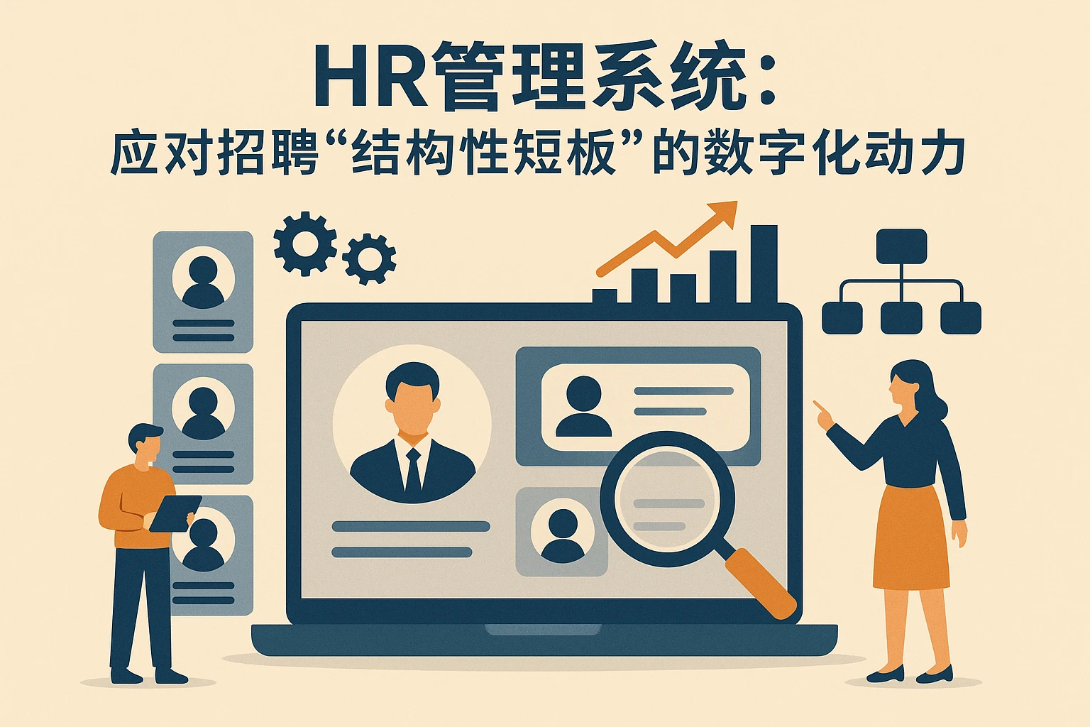 人事管理系统：应对招聘“结构性短板”的数字化动力