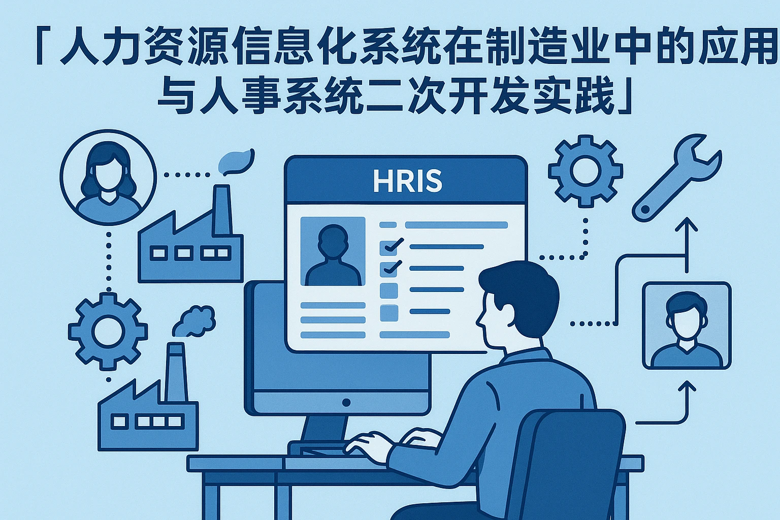人力资源信息化系统在制造业中的应用与人事系统二次开发实践