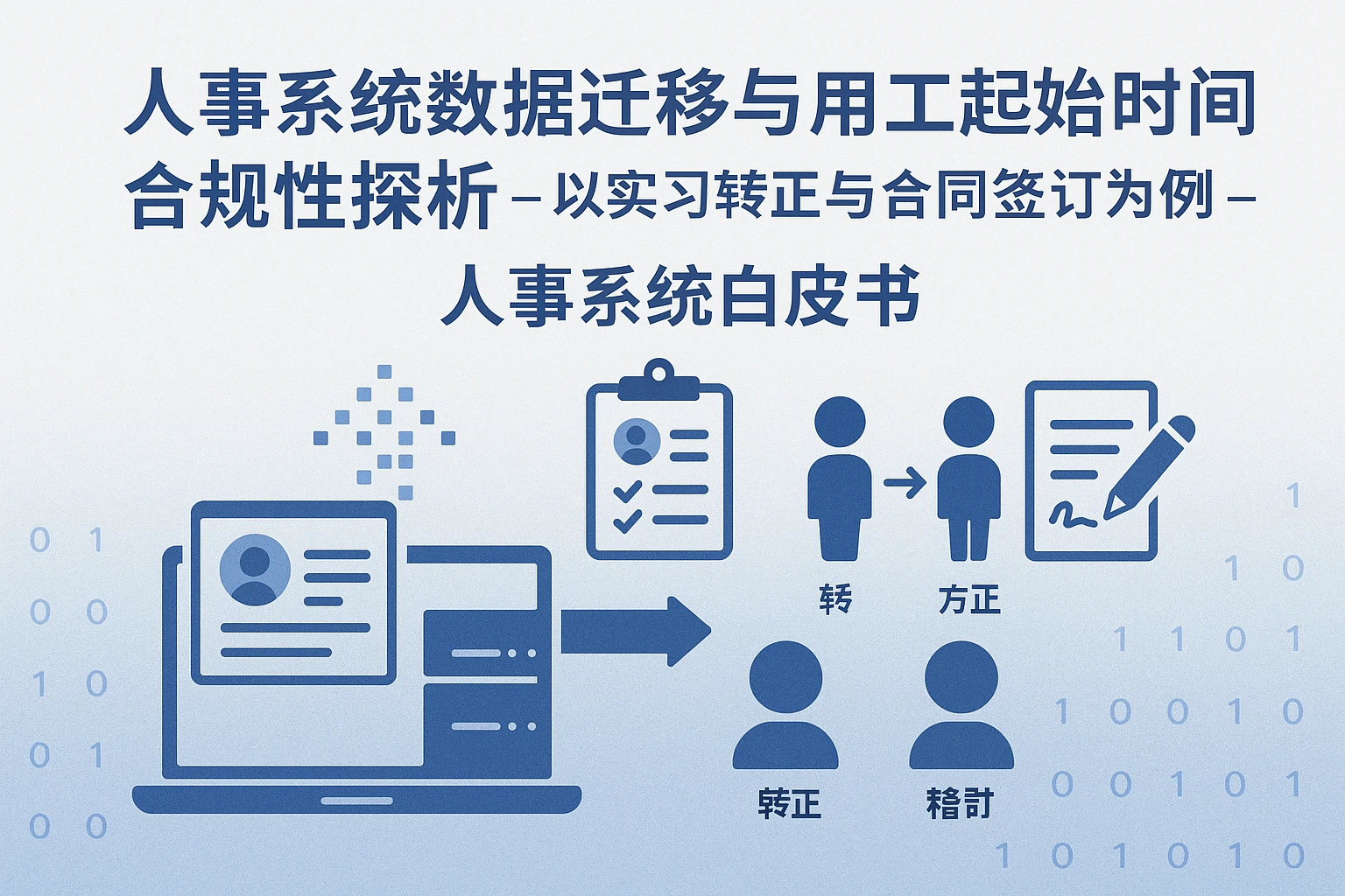 人事系统数据迁移与用工起始时间合规性探析——以实习转正与合同签订为例｜人事系统白皮书