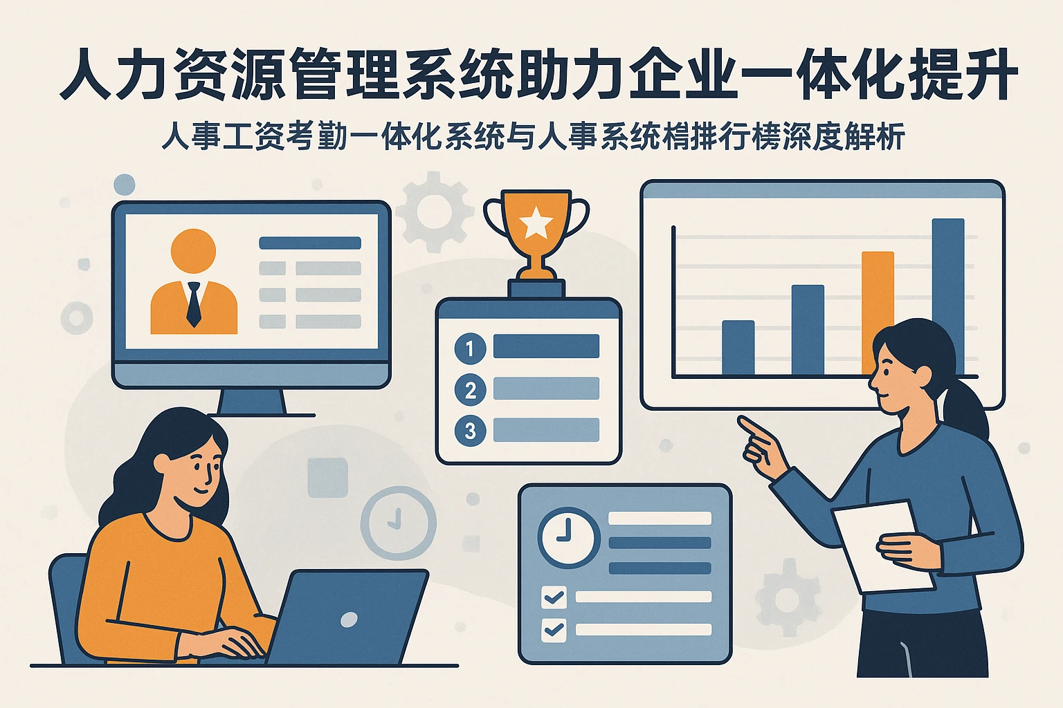 人力资源管理系统助力企业一体化提升：人事工资考勤一体化系统与人事系统排行榜深度解析