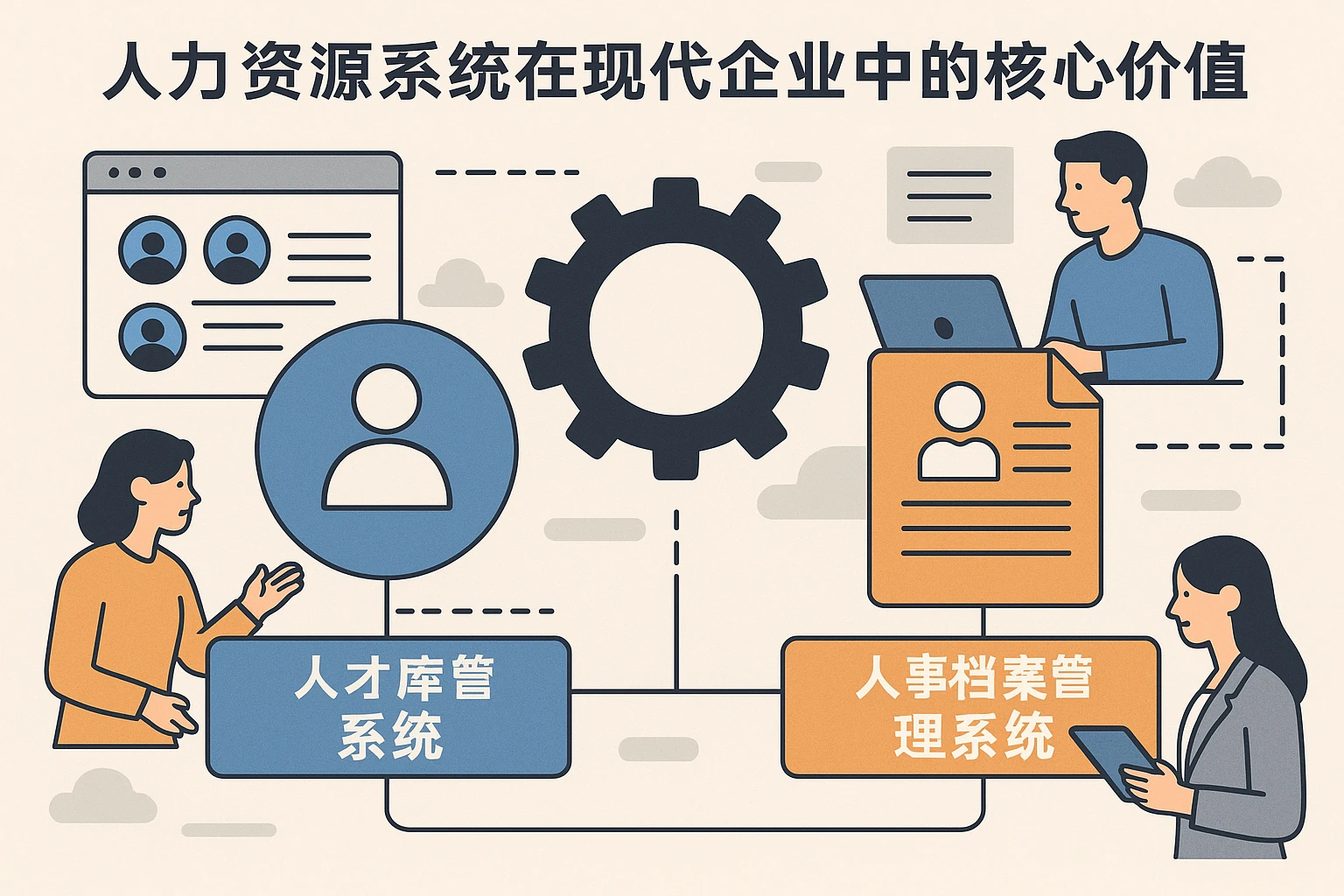 人力资源系统在现代企业中的核心价值——以人才库管理系统与人事档案管理系统为中心
