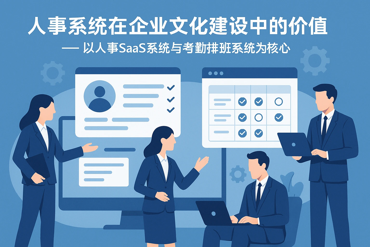 人事系统在企业文化建设中的价值 —— 以人事SaaS系统与考勤排班系统为核心