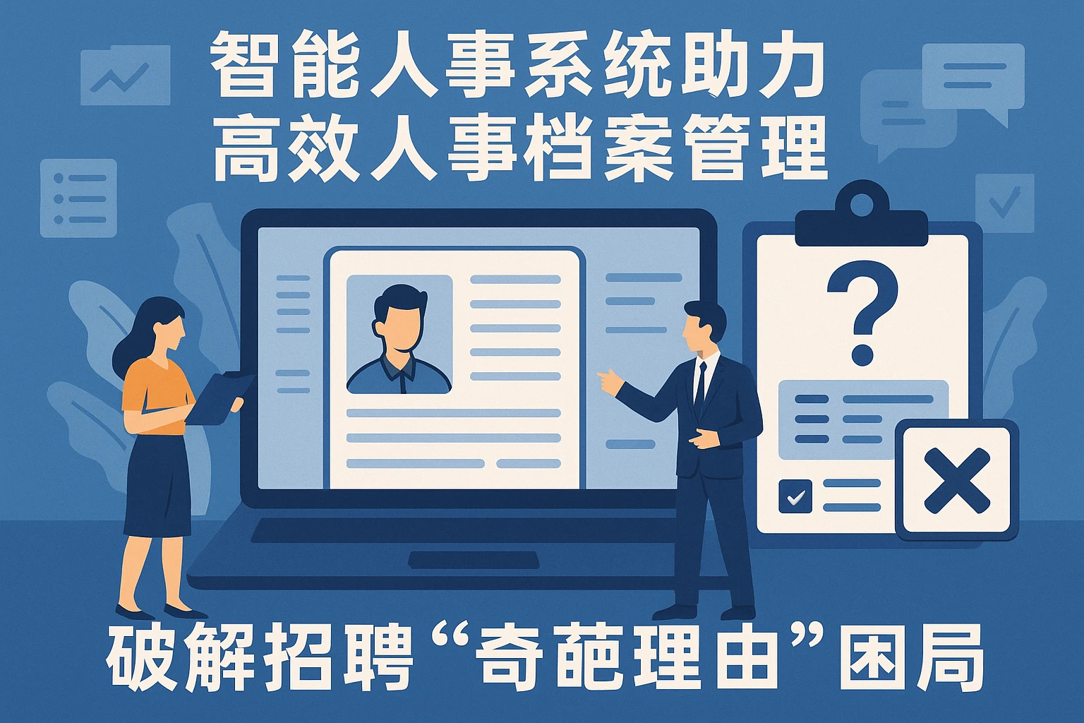 智能人事系统助力高效人事档案管理，破解招聘“奇葩理由”困局