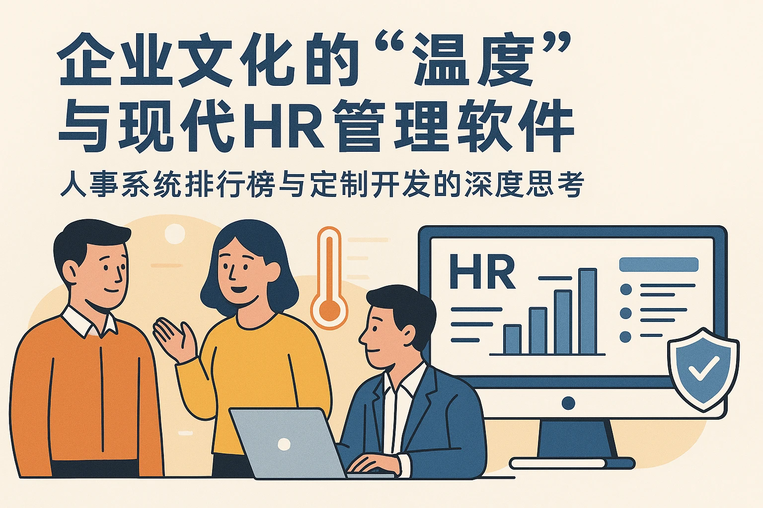 企业文化的“温度”与现代HR管理软件——人事系统排行榜与定制开发的深度思考