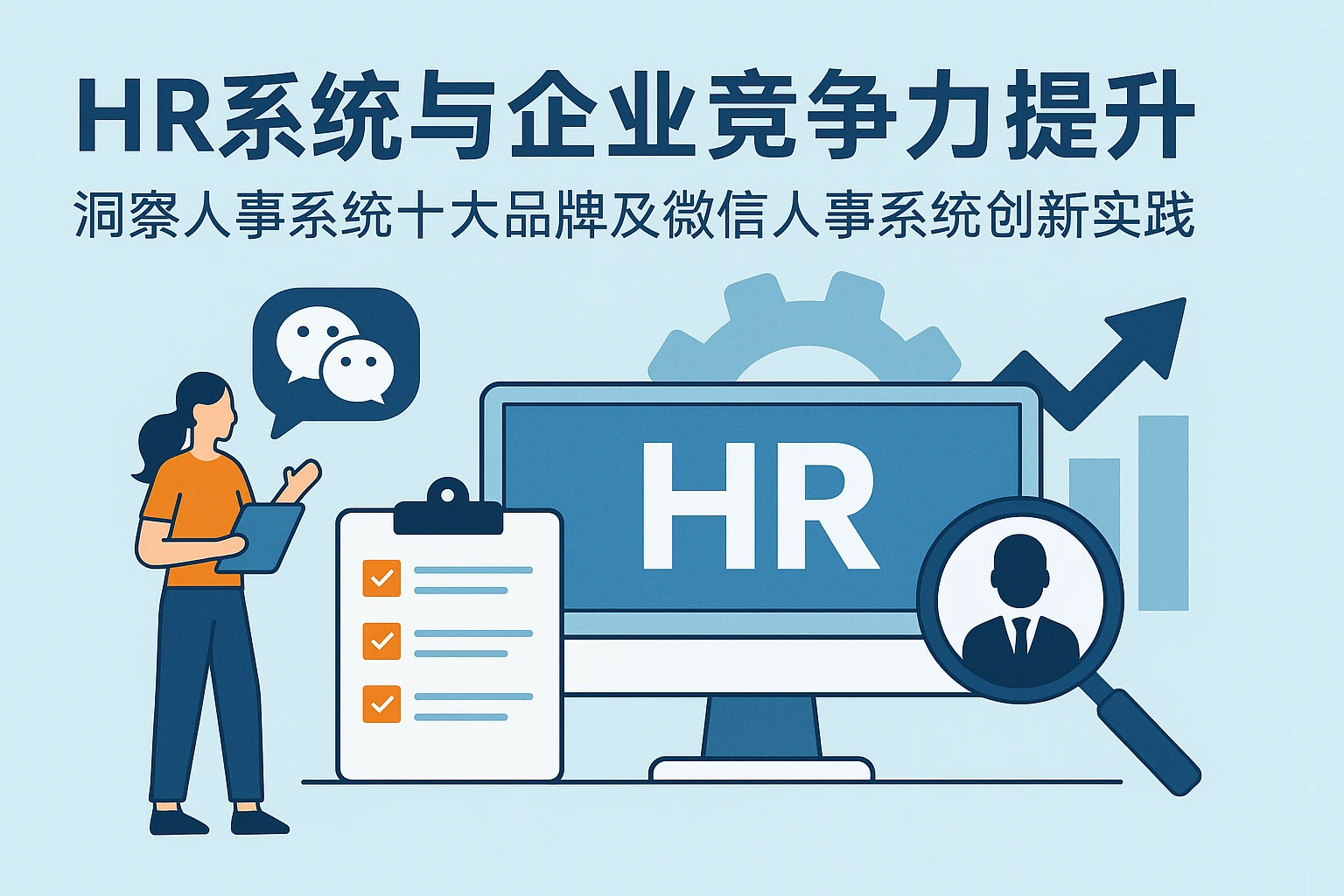 HR系统与企业竞争力提升——洞察人事系统十大品牌及微信人事系统创新实践