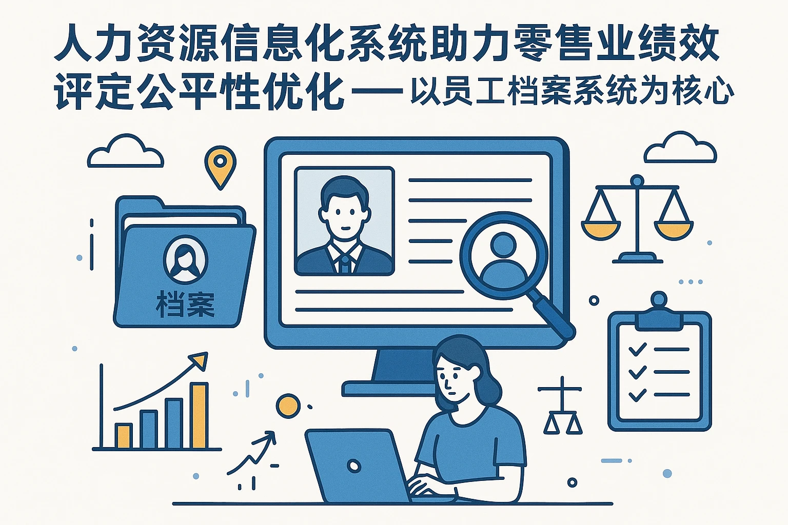人力资源信息化系统助力零售业绩效评定公平性优化——以员工档案系统为核心