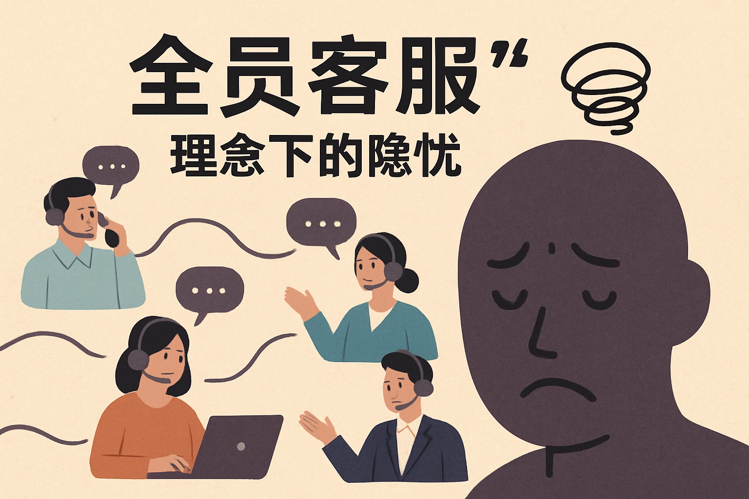 “全员客服”理念下的隐忧
