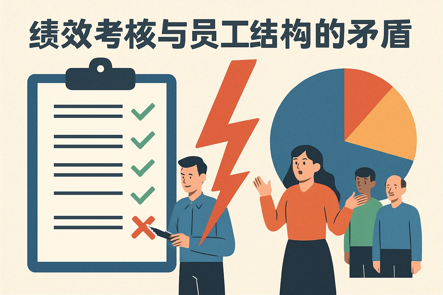 绩效考核与员工结构的矛盾