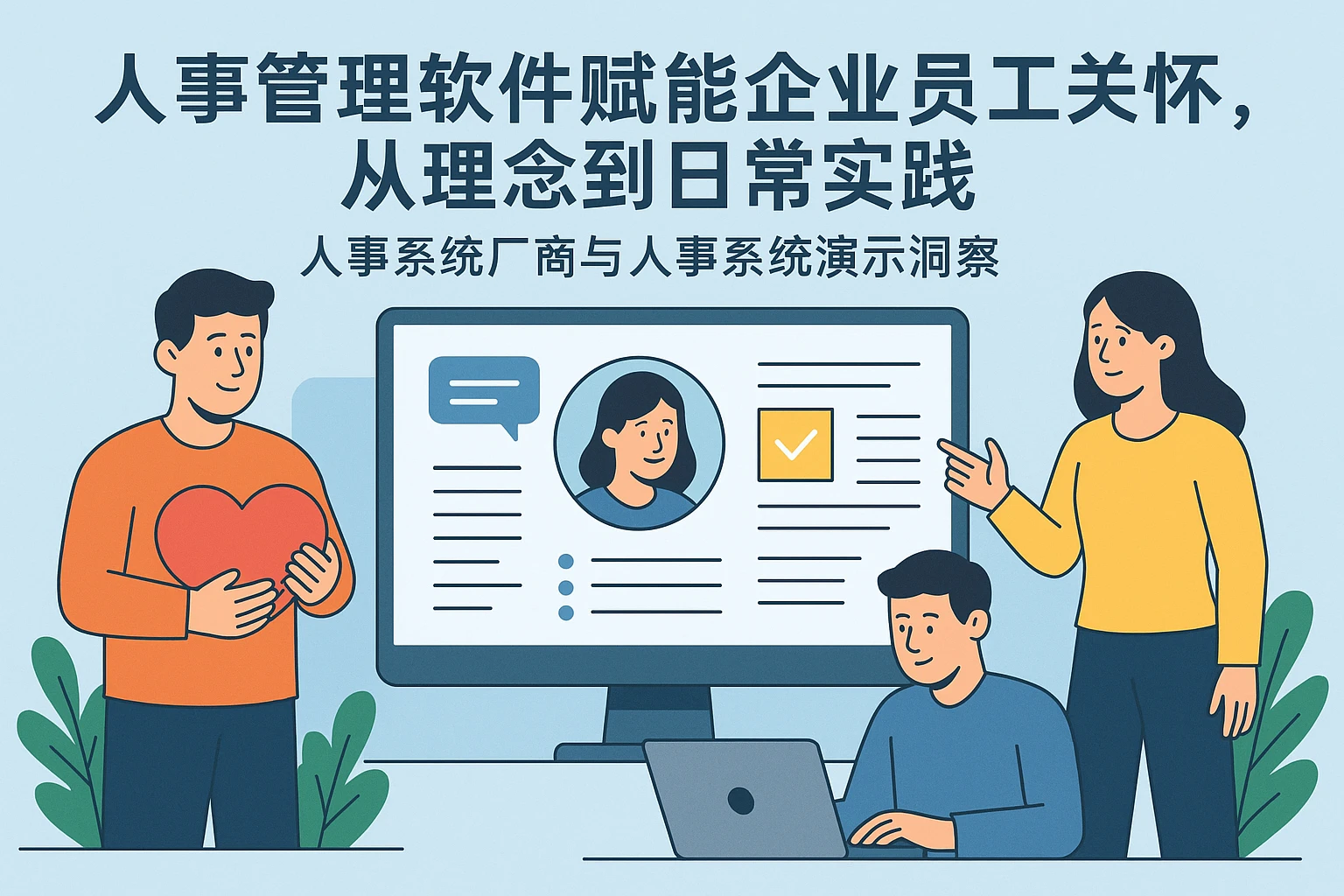 人事管理软件赋能企业员工关怀，从理念到日常实践 —— 人事系统厂商与人事系统演示洞察