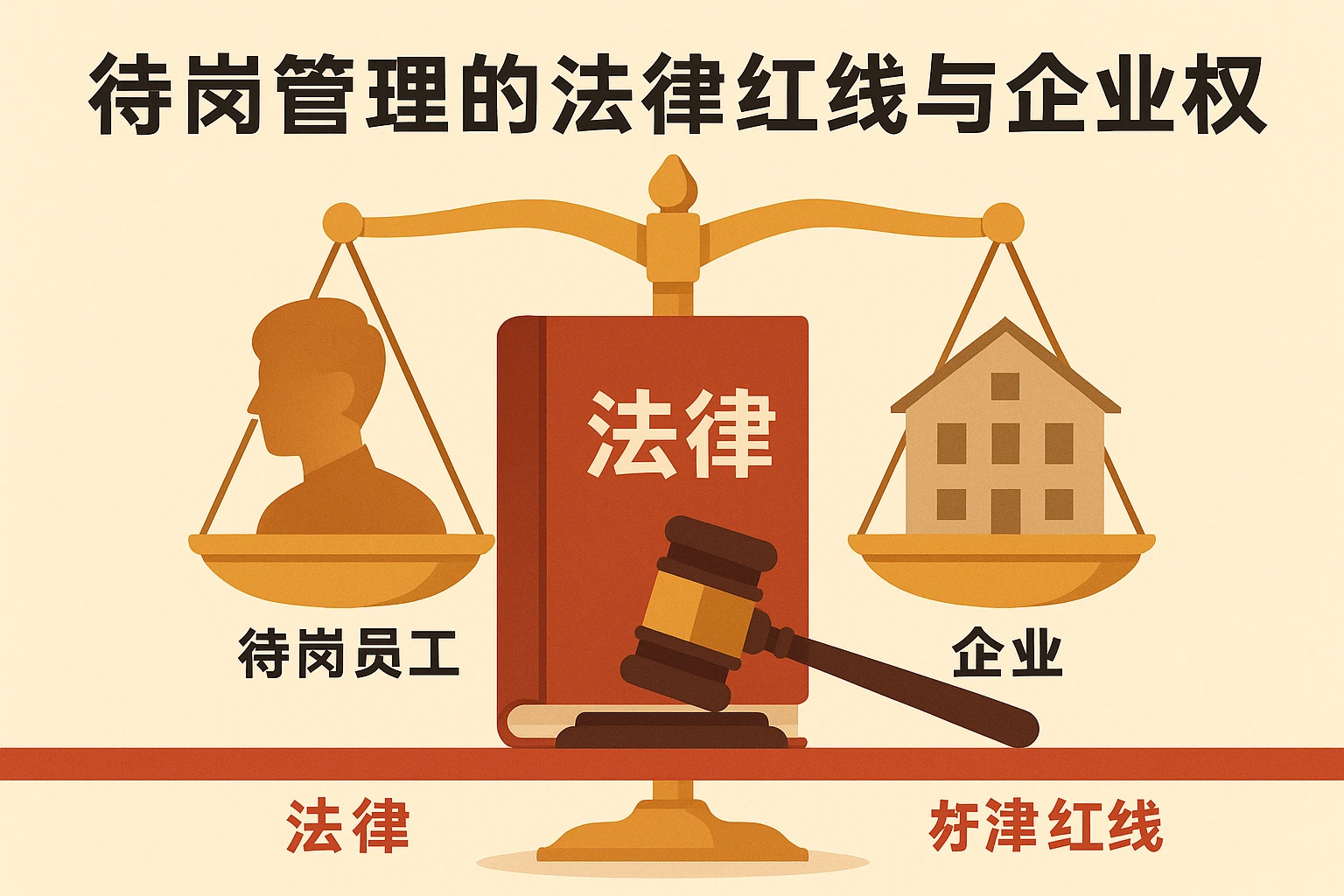 待岗管理的法律红线与企业权责
