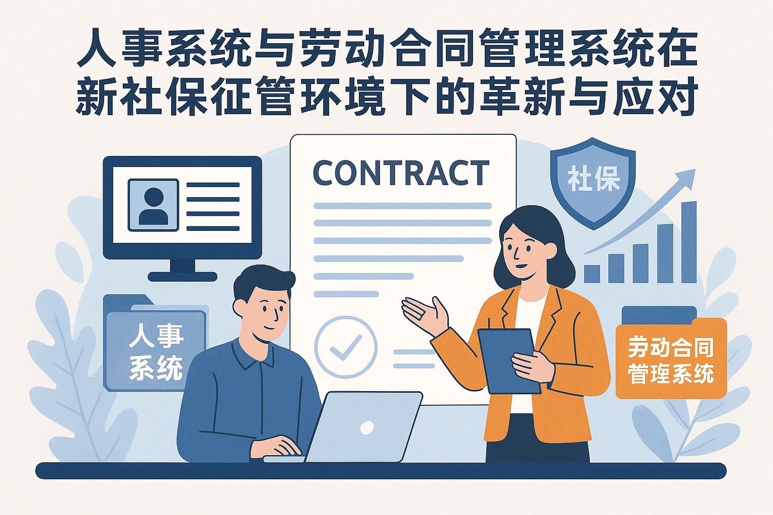 人事系统与劳动合同管理系统在新社保征管环境下的革新与应对