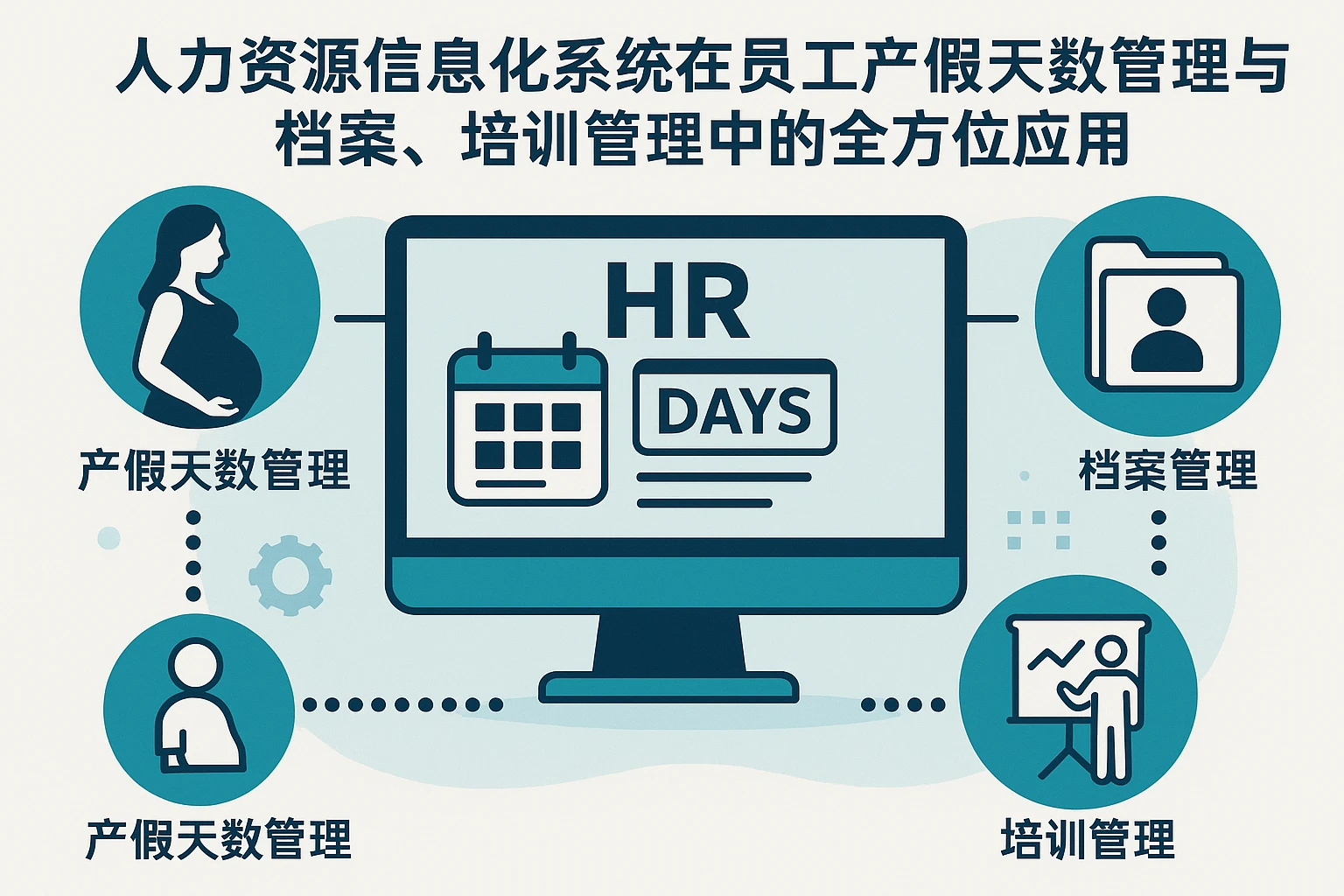 人力资源信息化系统在员工产假天数管理与档案、培训管理中的全方位应用