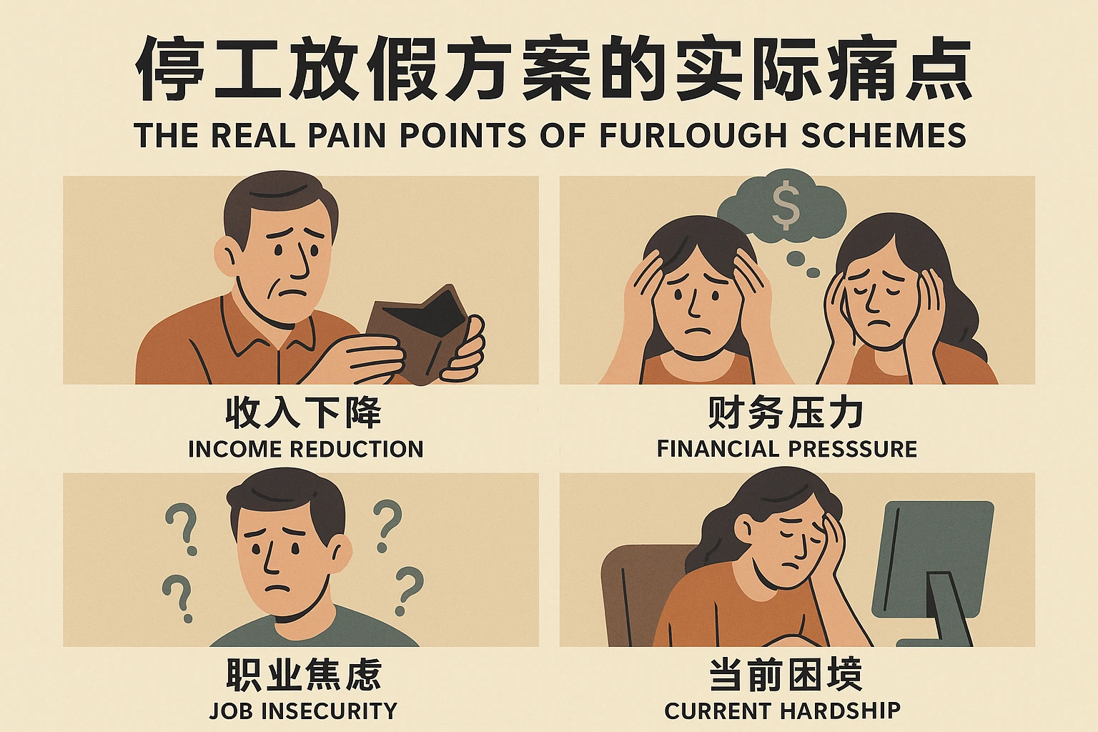 停工放假方案的实际痛点