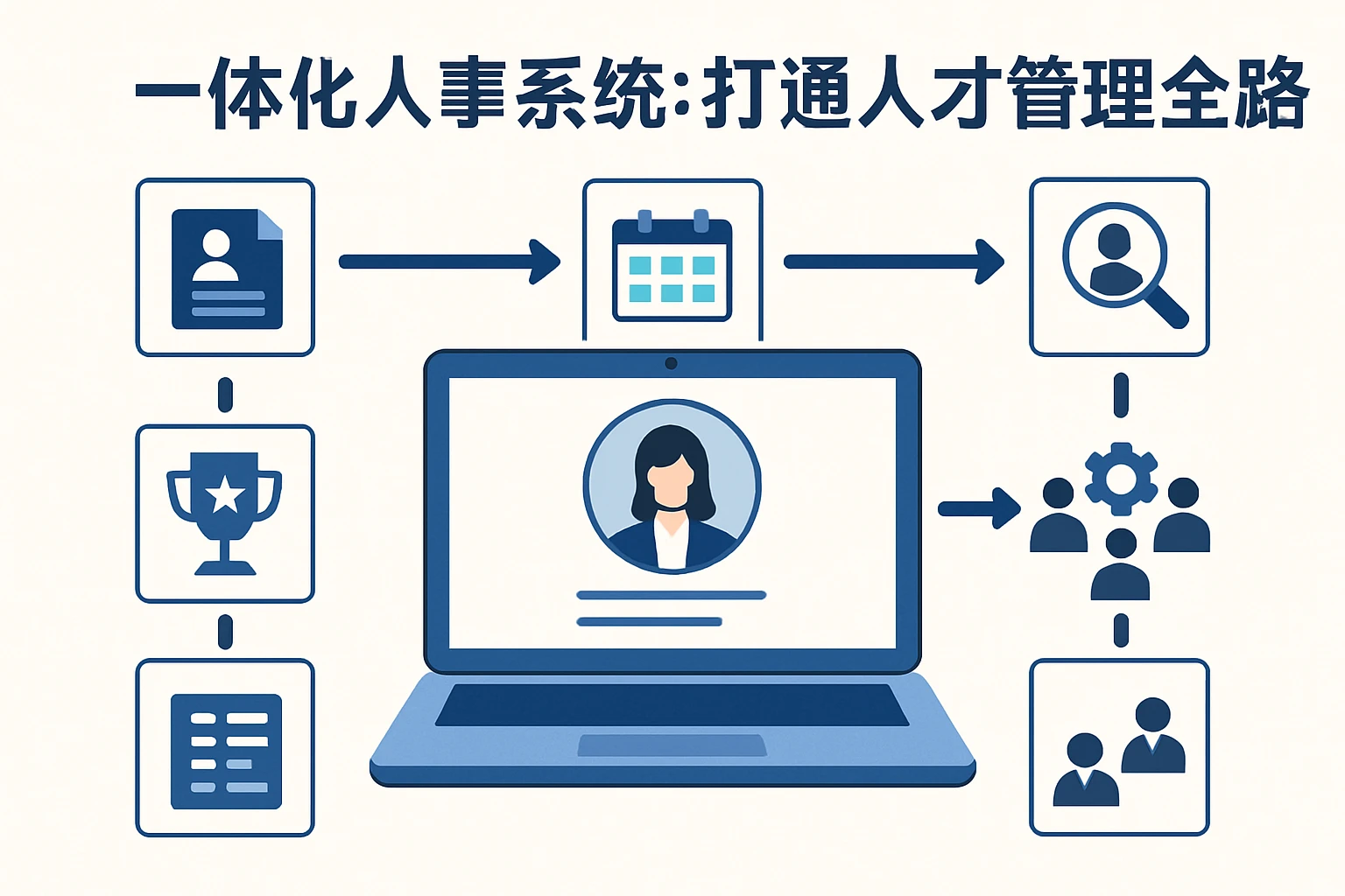 一体化人事系统：打通人才管理全链路