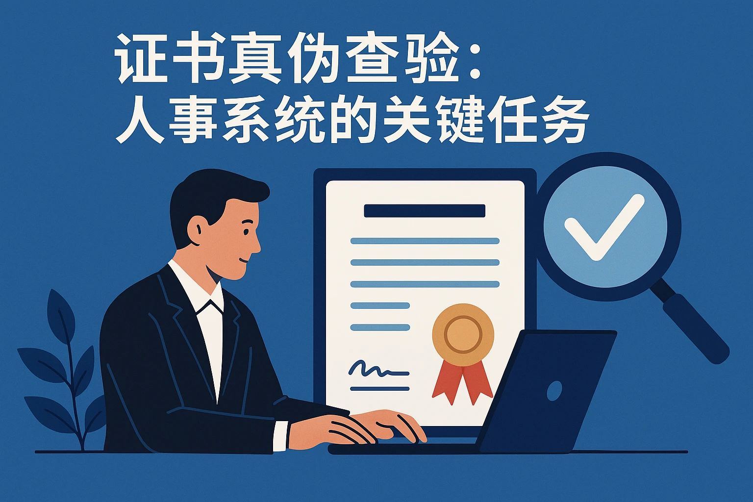 证书真伪查验：人事系统的关键任务
