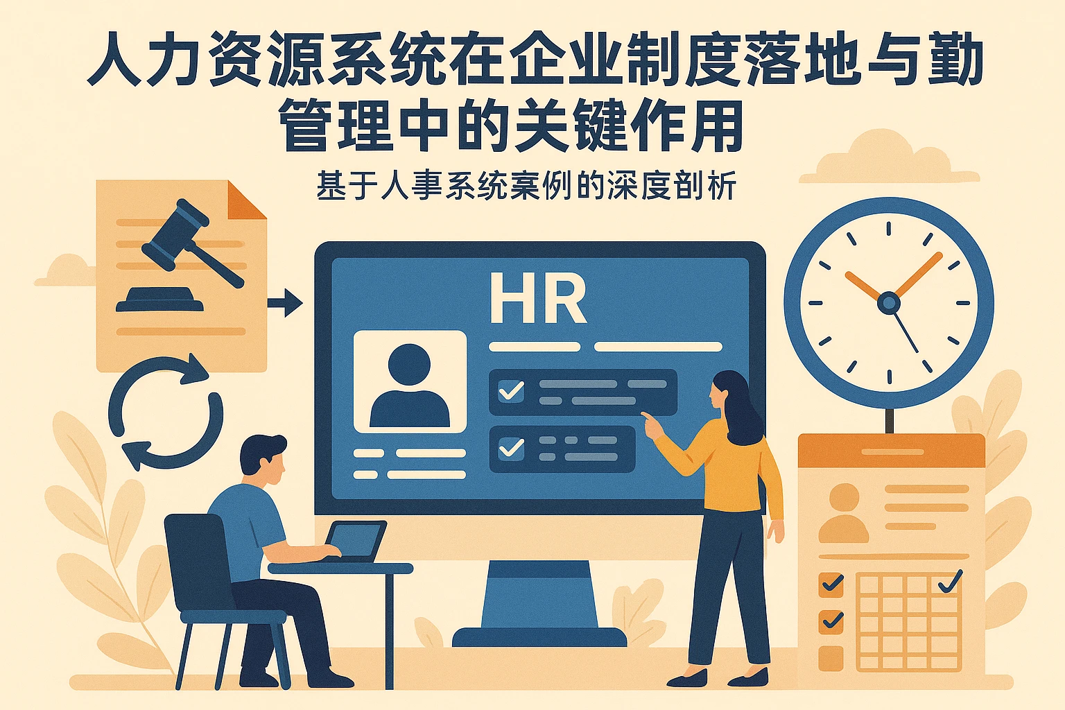 人力资源系统在企业制度落地与考勤管理中的关键作用——基于人事系统案例的深度剖析