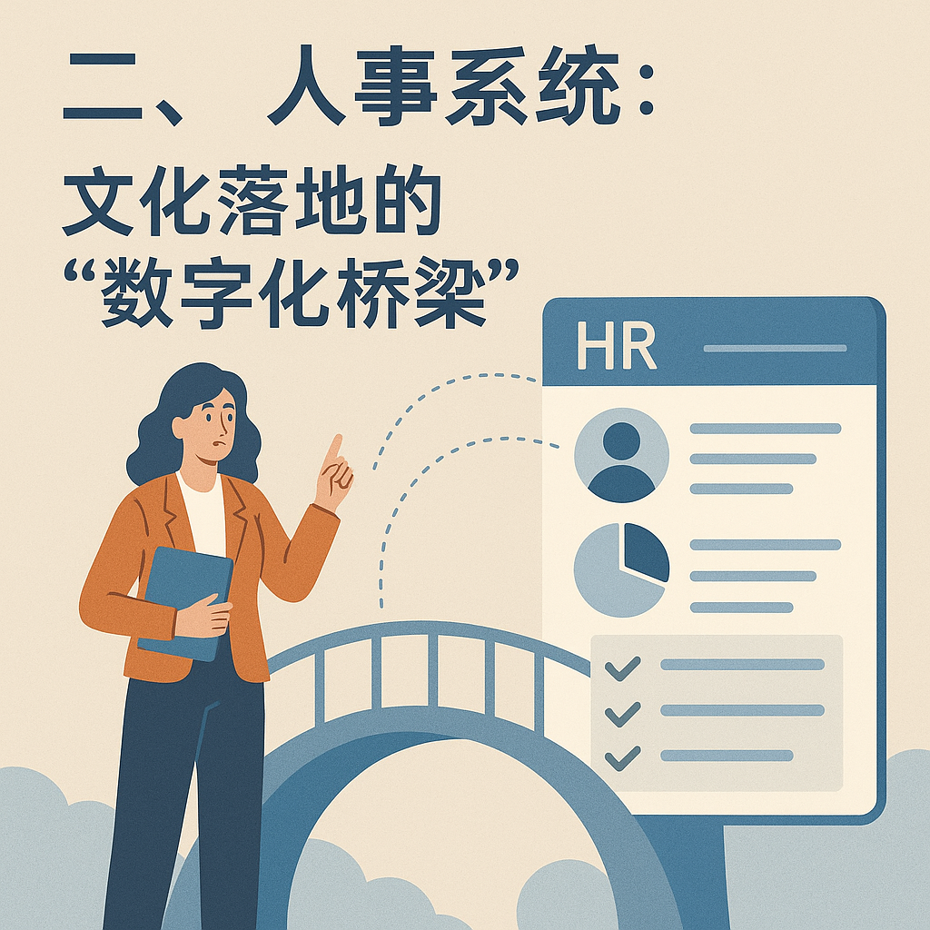 二、人事系统：文化落地的“数字化桥梁”