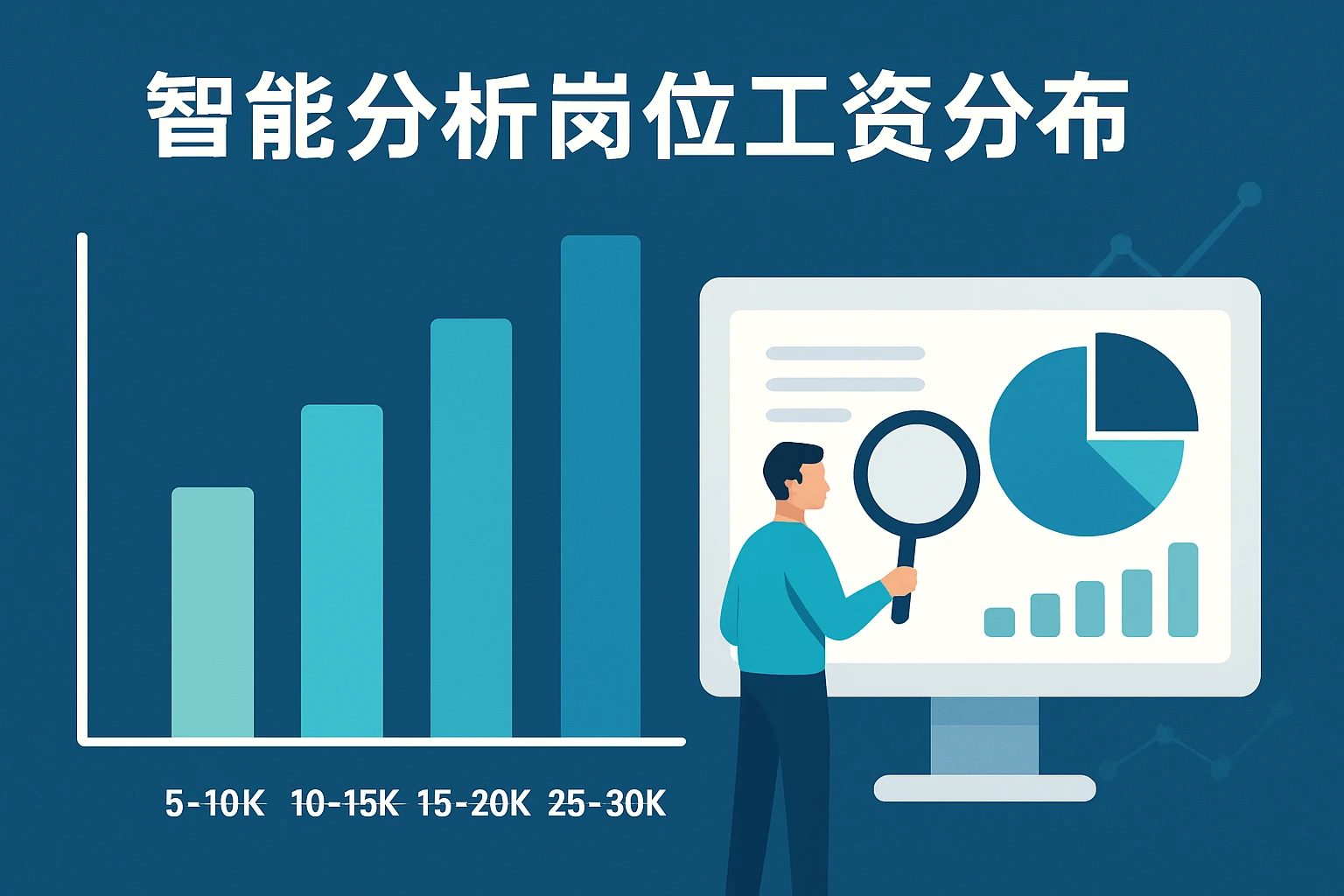 智能分析岗位工资分布