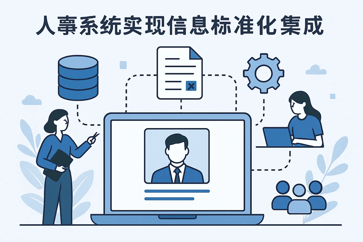 人事系统实现信息的标准化集成