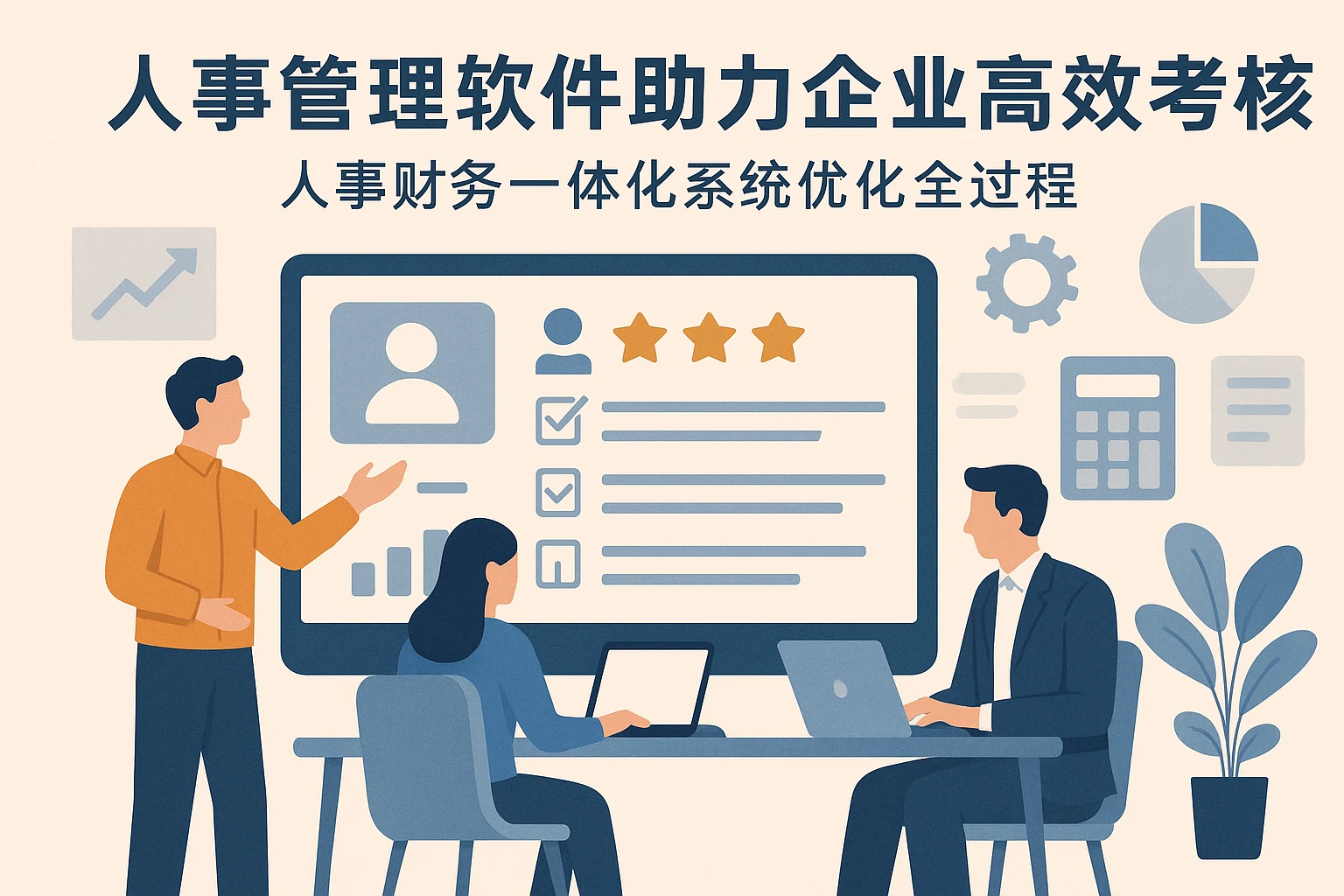 人事管理软件助力企业高效考核——人事财务一体化系统优化全过程