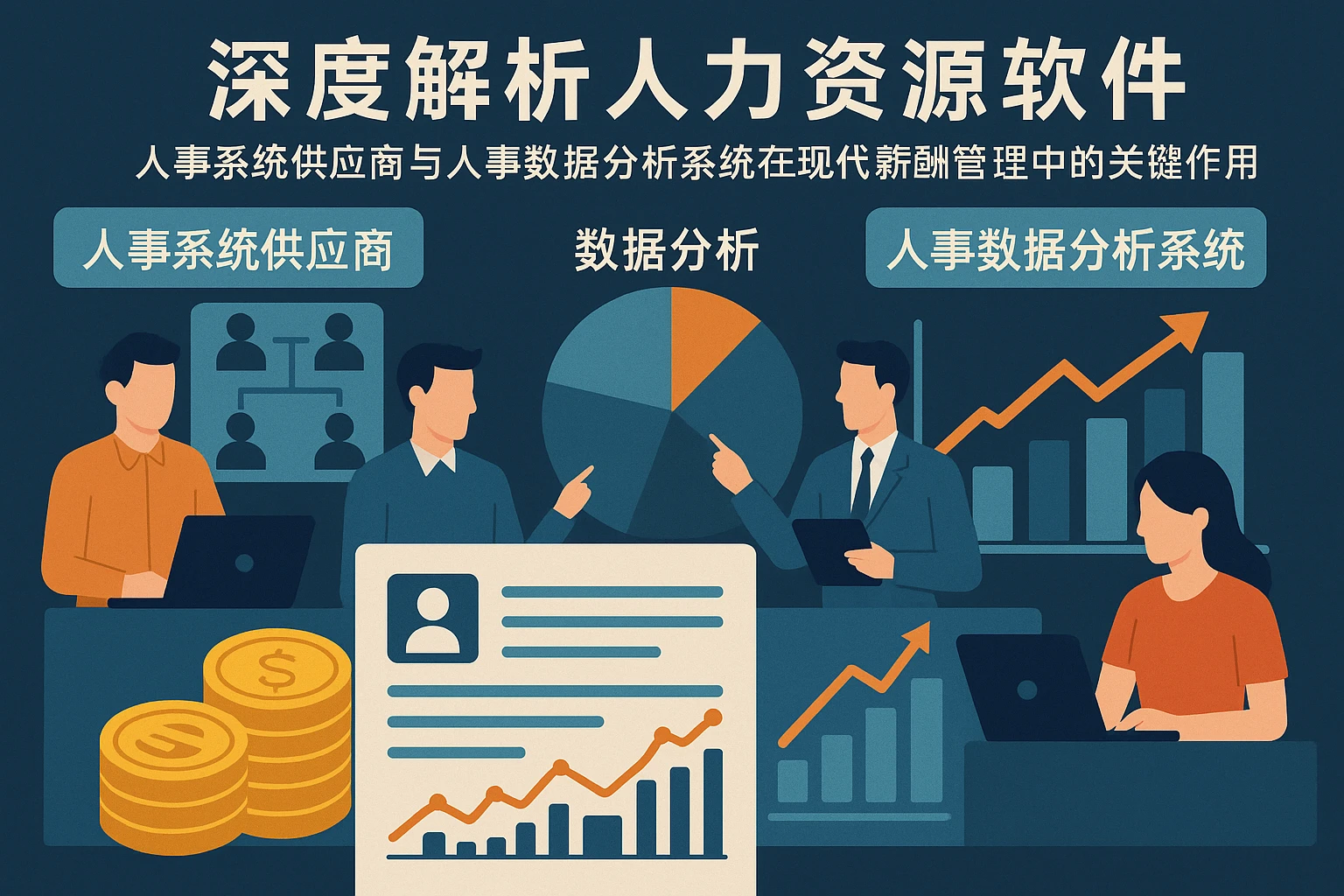 深度解析人力资源软件:人事系统供应商与人事数据分析系统在现代薪酬管理中的关键作用