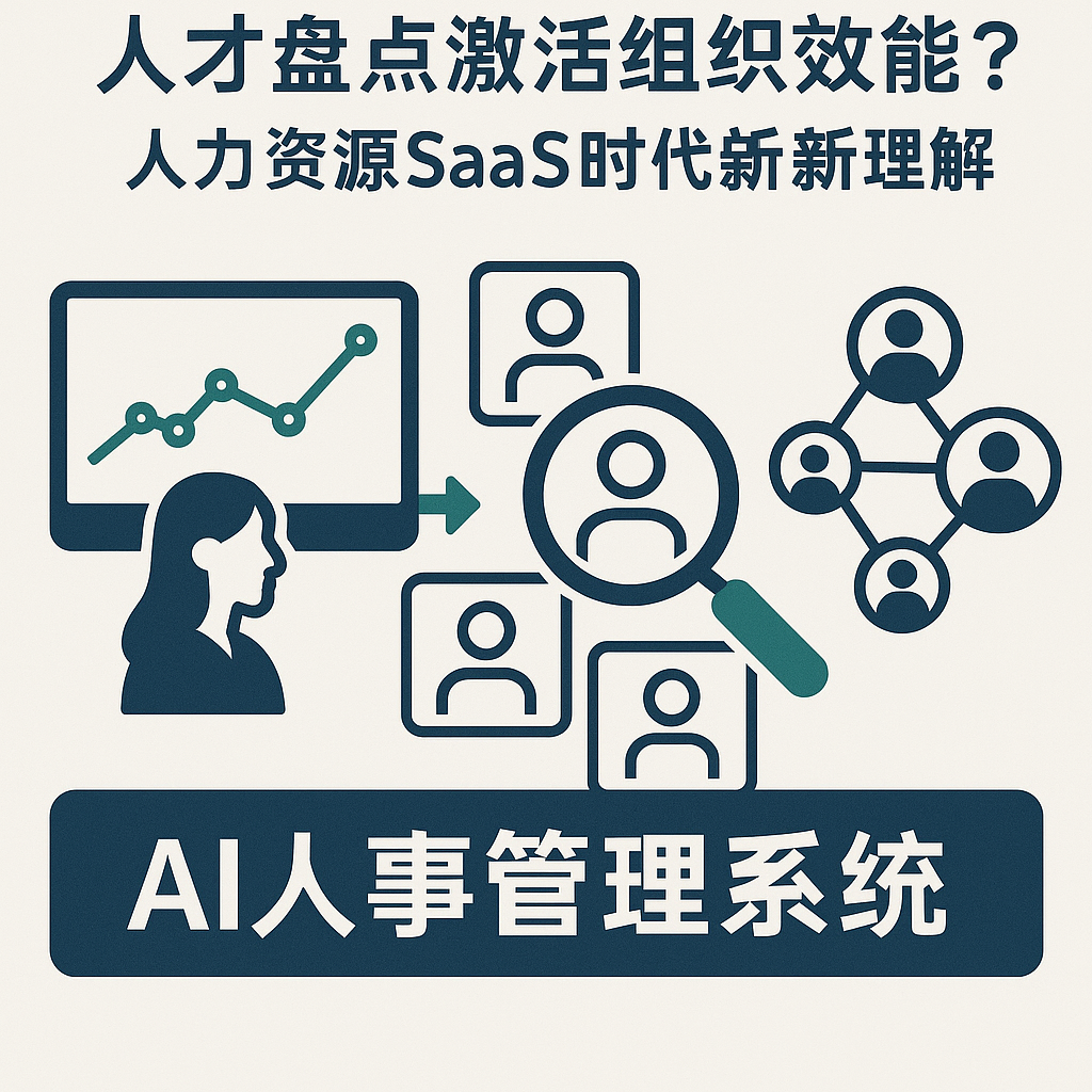 AI人事管理系统如何通过人才盘点激活组织效能？人力资源SaaS时代的人事管理新逻辑