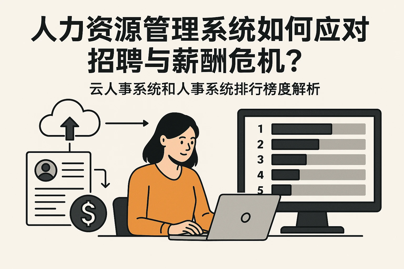 人力资源管理系统如何应对招聘与薪酬危机？云人事系统和人事系统排行榜深度解析