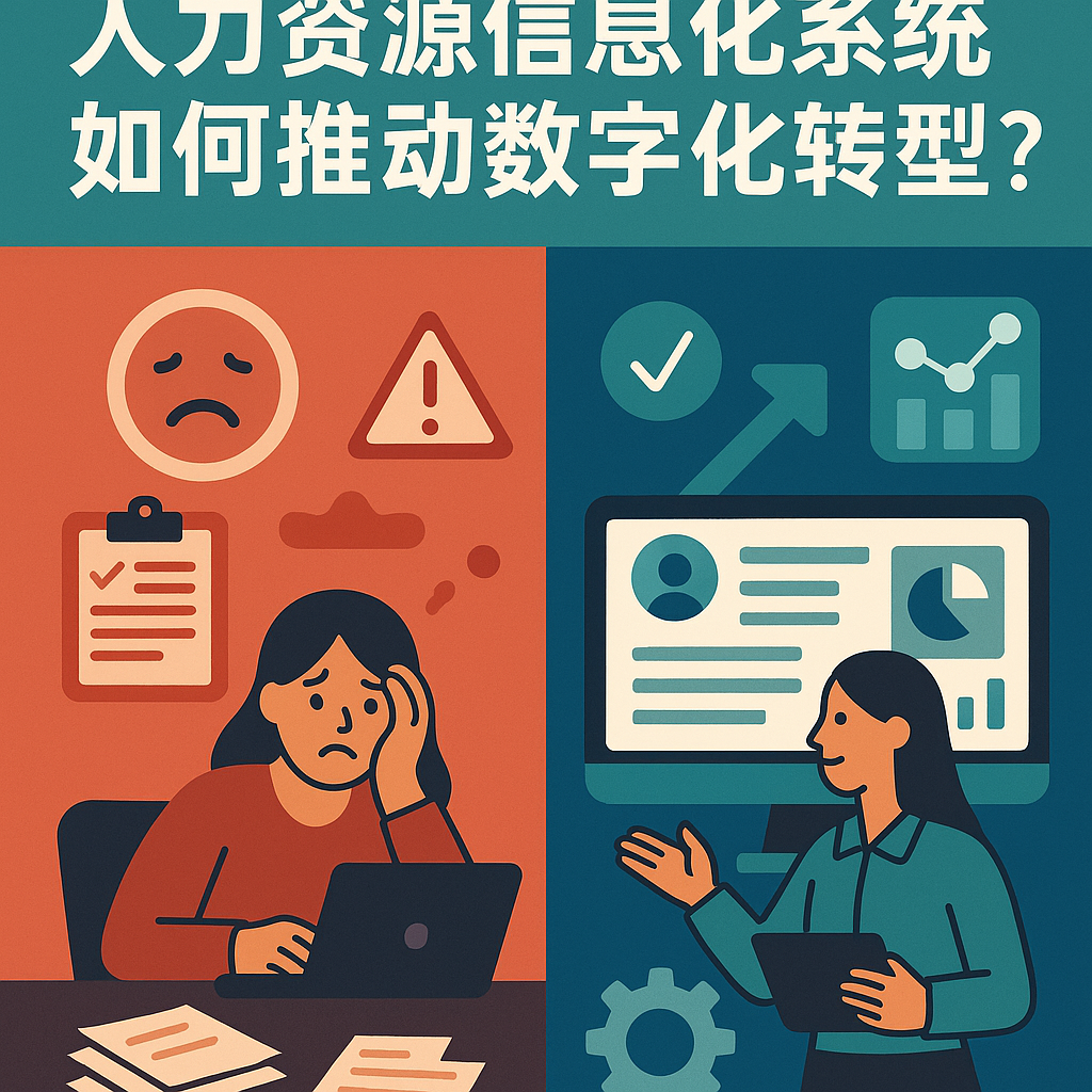 从HR工作痛点到高效赋能：人力资源信息化系统如何推动数字化转型？