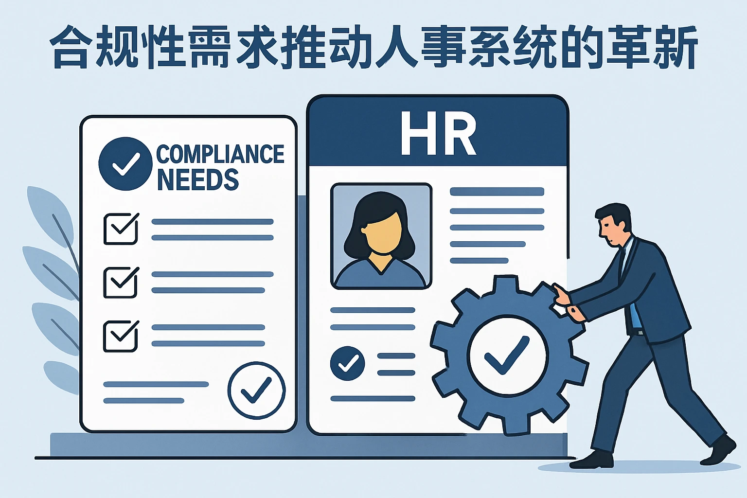 合规性需求推动人事系统的革新