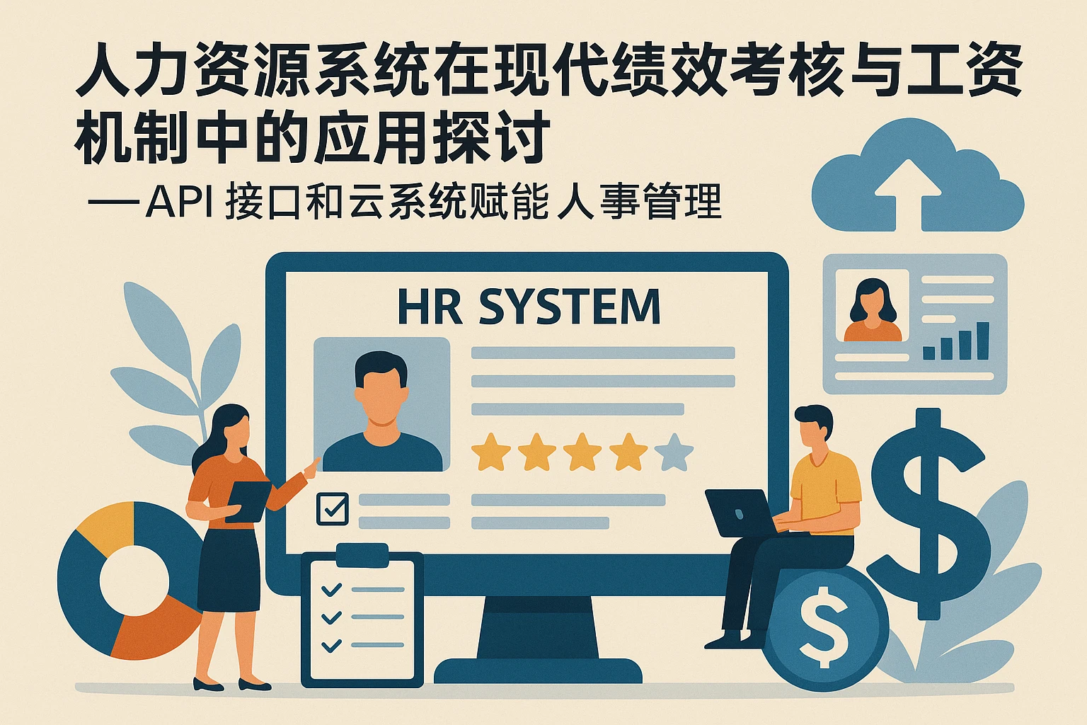 人力资源系统在现代绩效考核与工资机制中的应用探讨——API接口和云系统赋能人事管理