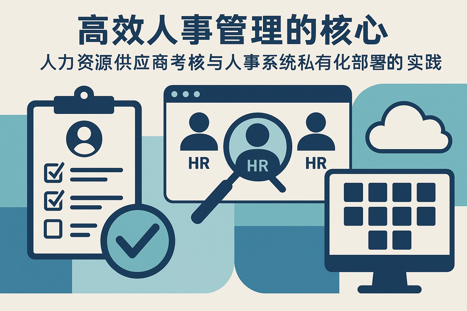高效人事管理的核心：人力资源供应商考核与人事系统私有化部署的综合实践