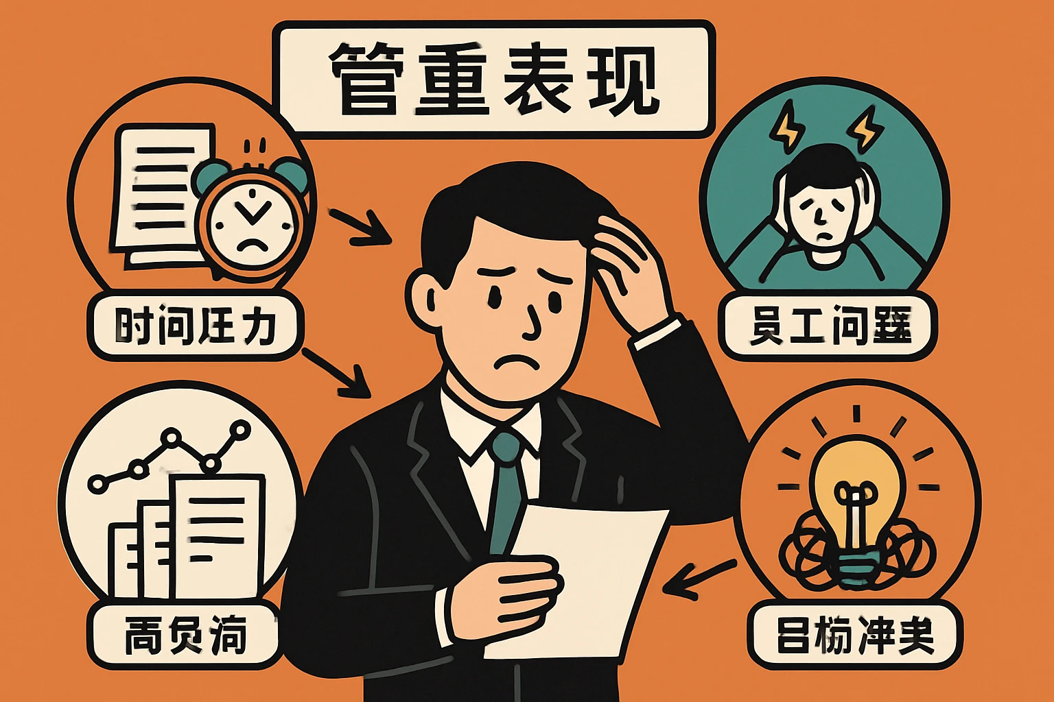 管理挑战的多重表现