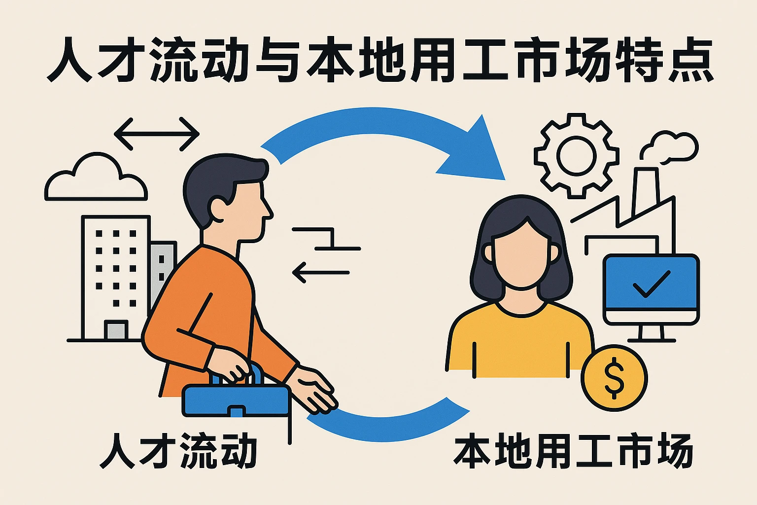 人才流动与本地用工市场特点