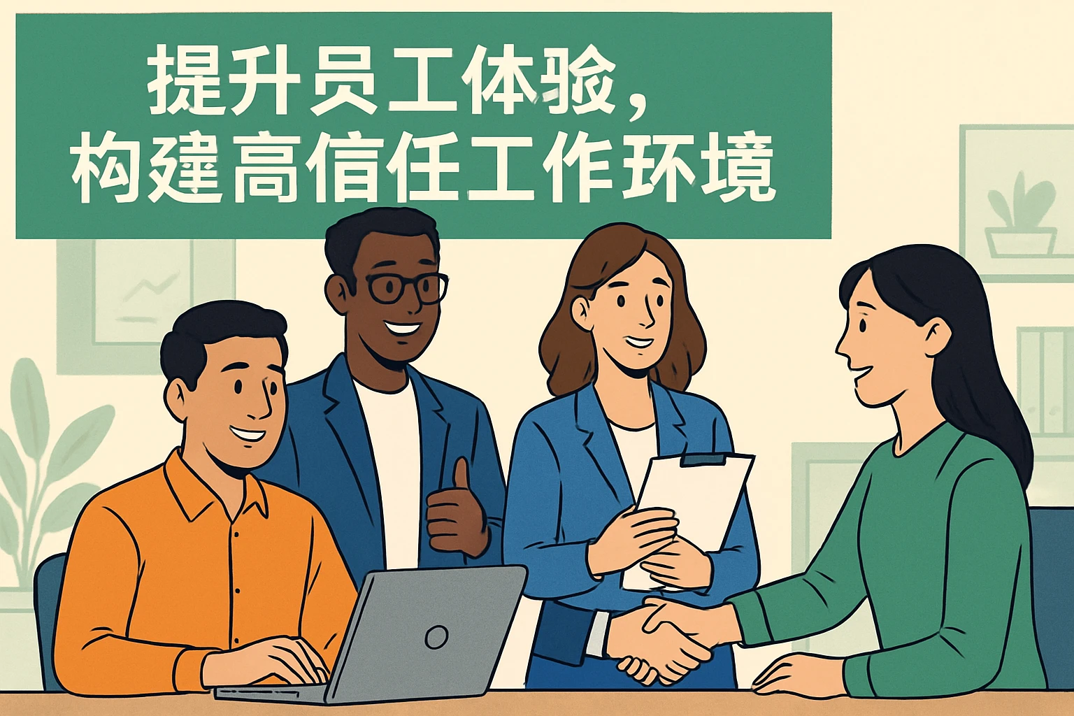 提升员工体验，构建高信任工作环境