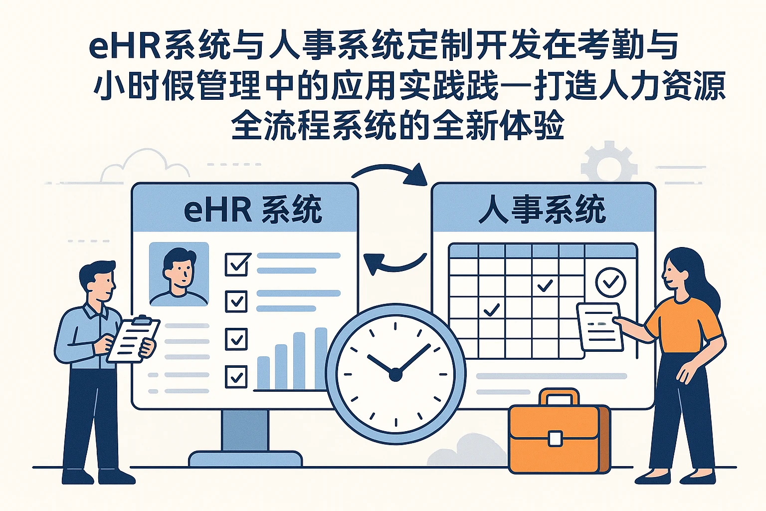 eHR系统与人事系统定制开发在考勤与小时假管理中的应用实践——打造人力资源全流程系统的全新体验