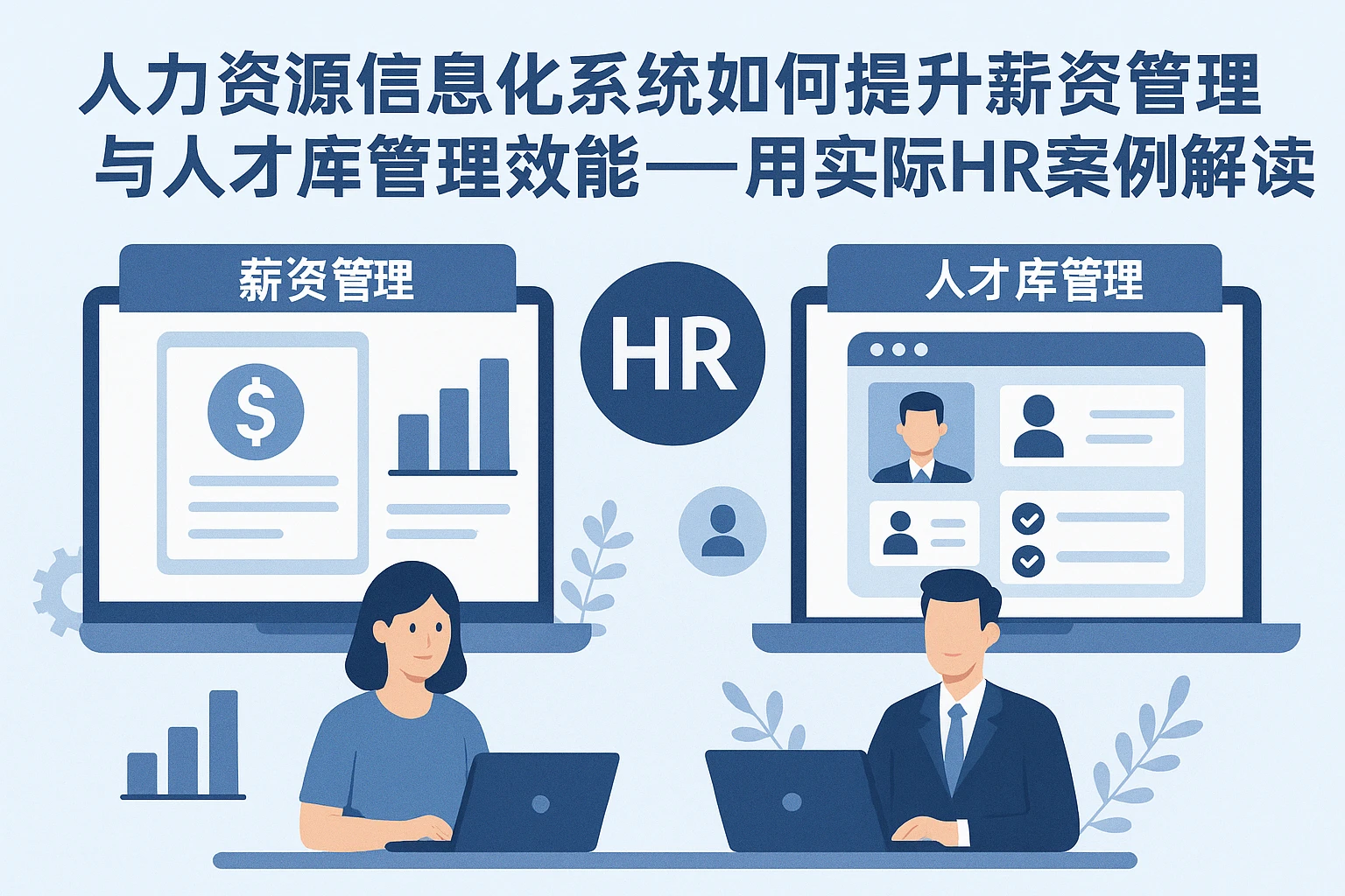 人力资源信息化系统如何提升薪资管理与人才库管理效能——用实际HR案例解读